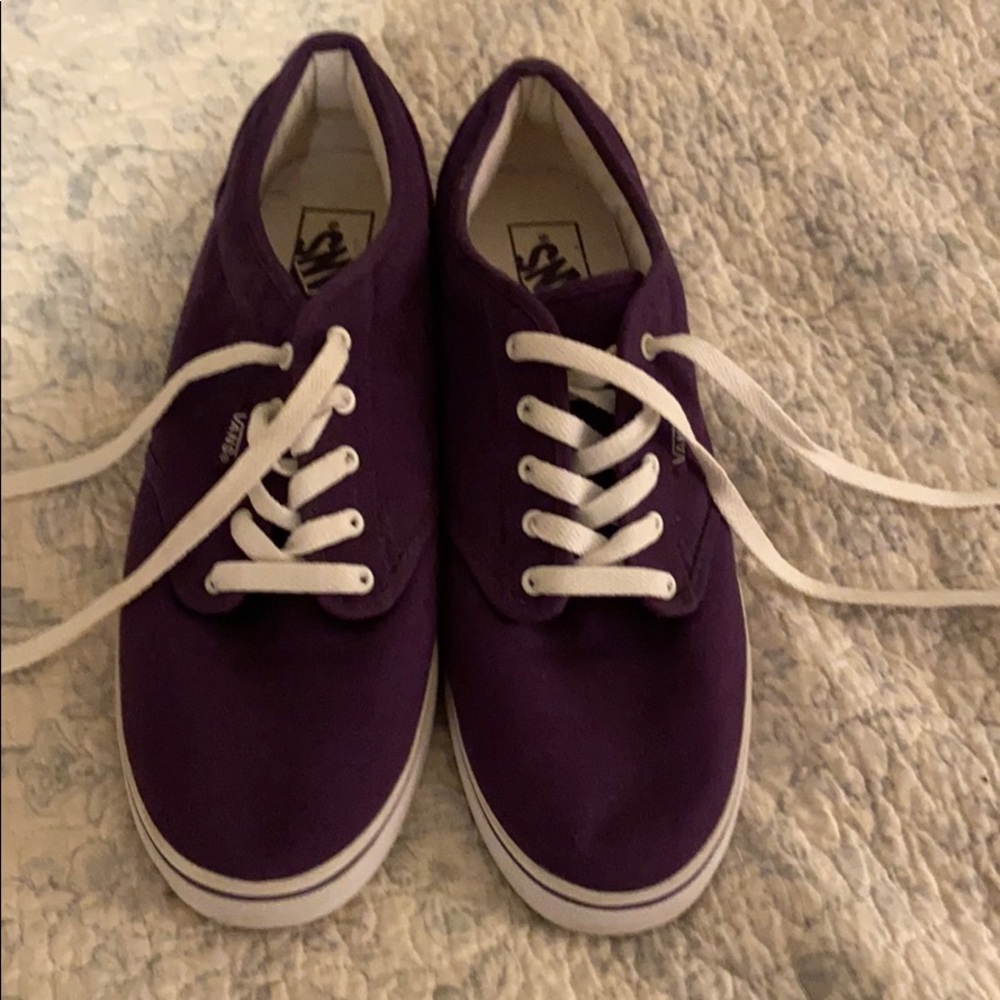 Purple Vans (Excellent Condition!) - Picture 10 of 11